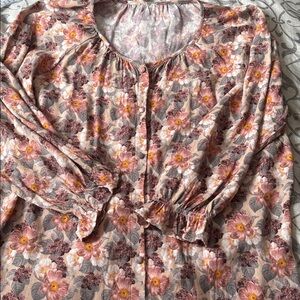 Wilfred Vintage Looking Floral Blouse